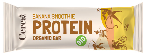 Cerea Bio proteinová tyčinka Banana Smoothie 45g